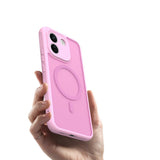 Techsuit HaloFrost II roz husă cu inel magnetic pentru Xiaomi Redmi Note 17 Pro Max
