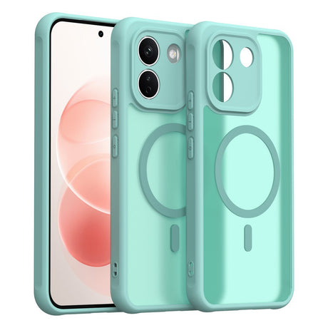 Husa de protectie Techsuit HaloFrost II cu inel magnetic compatibil cu Xiaomi Redmi Note 17 Pro Max, Verde Menta