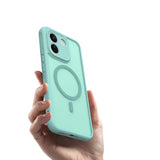 Husa de protectie Techsuit HaloFrost II cu inel magnetic compatibil cu Xiaomi Redmi Note 17 Pro Max, Verde Menta