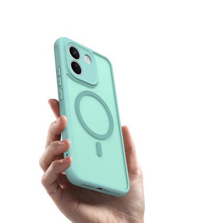 Husa de protectie Techsuit HaloFrost II cu inel magnetic compatibil cu Xiaomi Redmi Note 17 Pro Max, Verde Menta