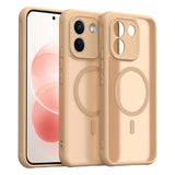 Husa de protectie Techsuit HaloFrost II cu inel magnetic compatibil cu Xiaomi Redmi Note 17 Pro Max, Auriu