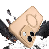 Husa de protectie Techsuit HaloFrost II cu inel magnetic compatibil cu Xiaomi Redmi Note 17 Pro Max, Auriu