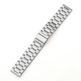 Curea smartwatch Techsuit Watchband 20mm (W010) compatibil cu Samsung Galaxy Watch 4/5/Active 2, Huawei Watch GT 3 (42mm)/GT 3 Pro (43mm), Argintiu