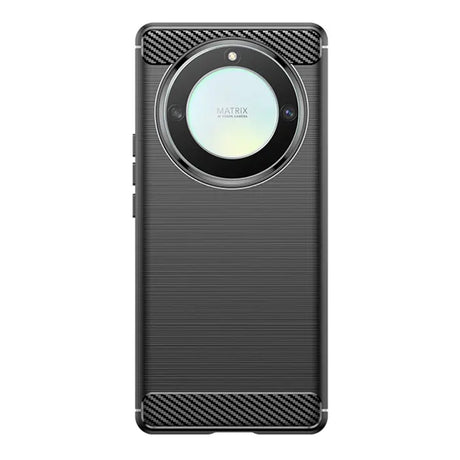 Husa de protectie Techsuit Carbon Silicone compatibil cu Honor Magic5 Lite, Negru