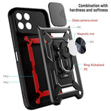 Husa de protectie Techsuit CamShield Series compatibil cu Honor X8a, Negru