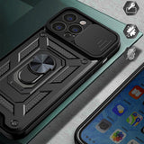 Husa de protectie Techsuit CamShield Series compatibil cu iPhone 13 Pro Max, Negru