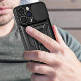 Husa de protectie Techsuit CamShield Series compatibil cu iPhone 13 Pro, Negru