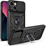 Husa de protectie Techsuit CamShield Series compatibil cu iPhone 13, Negru