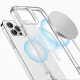 Suport ESR Adapter HaloLock (set de 2), Compatible with MagSafe Wireless Charging, Universal Phone Ring for Samsung, iPhone, Alb