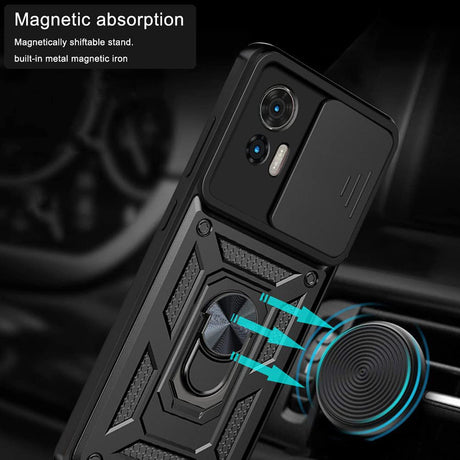 Husa de protectie Techsuit CamShield Series compatibil cu Motorola Edge 30 Neo, Negru