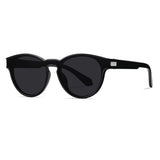 Techsuit Sunglasses Polarised TR90 (TR7545), UV Protection, Bright Black / Gri
