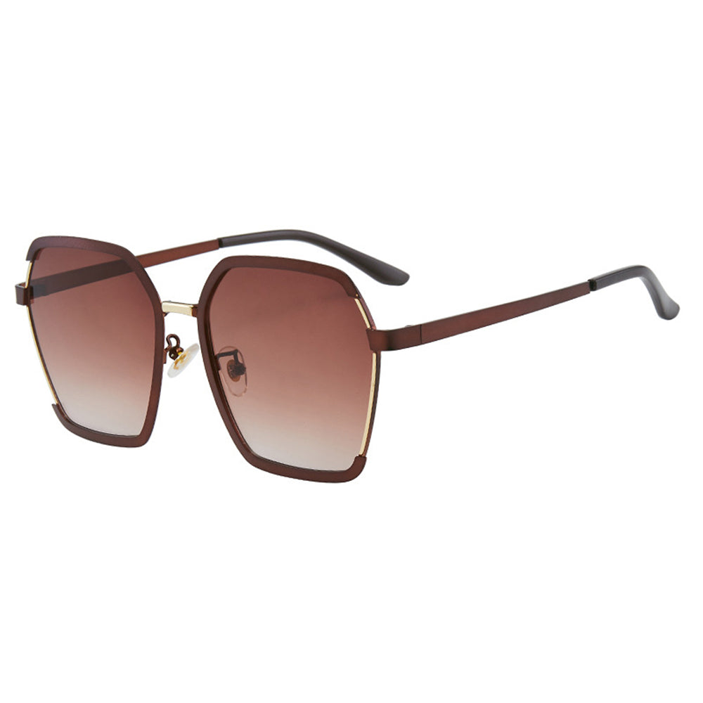 Techsuit Sunglasses Polarised PC (191), UV Protection, Coffee