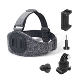 Suport Techsuit GoPro (JX-003), Headband with Magnetic Base, Gri