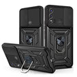 Husa de protectie Techsuit CamShield Series compatibil cu Motorola Moto E20 / E30 / E40, Negru