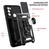 Husa de protectie Techsuit CamShield Series compatibil cu Motorola Moto E20 / E30 / E40, Negru