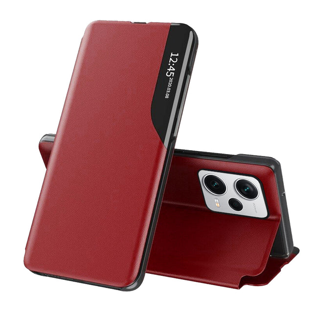 Husa de protectie Techsuit eFold Series compatibil cu Xiaomi Redmi Note 12 Pro 5G / Poco X5 Pro, Rosu