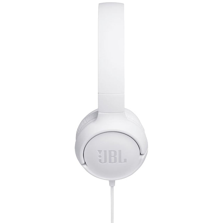 Casti On Ear JBL Tune 500, Cu fir, White (alb) - NotebookGsm