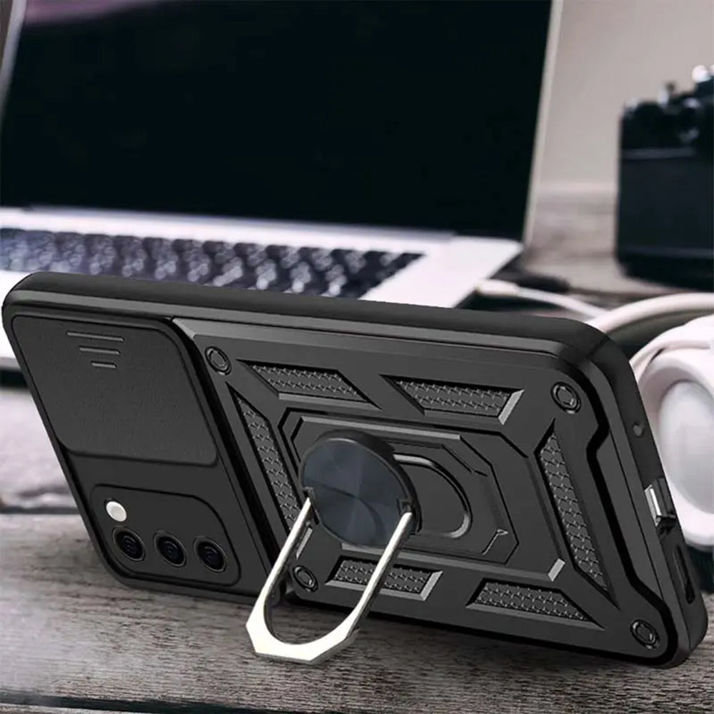 Husa de protectie Techsuit CamShield Series compatibil cu Samsung Galaxy S20 FE / S20 FE 5G, Negru