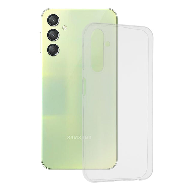 Husa de protectie Techsuit Clear Silicone compatibil cu Samsung Galaxy A24, Transparent