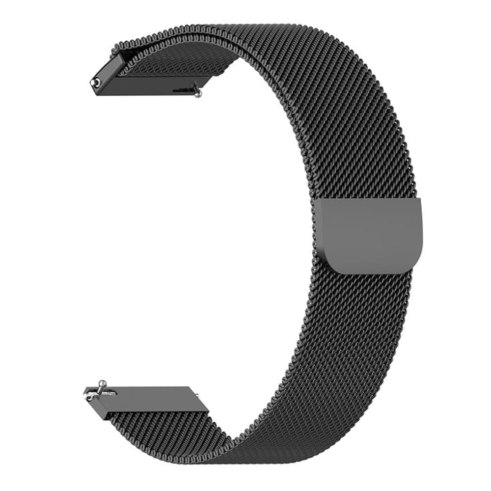 Techsuit Watchband 18mm (W009) fekete okosóra szíj