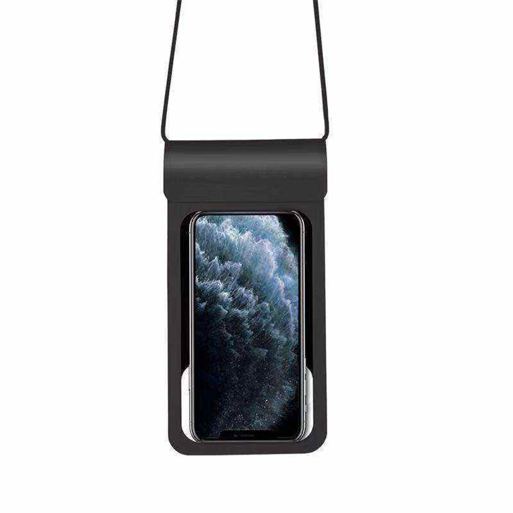 Techsuit Waterproof Case (TWC1), for Phones with max. 6.8", IPX8, 30m, Negru