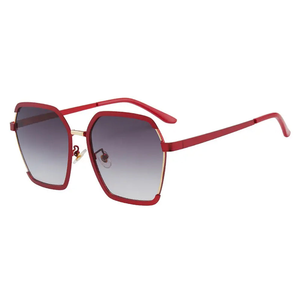 Techsuit Sunglasses Polarised PC (191), UV Protection, Rosu
