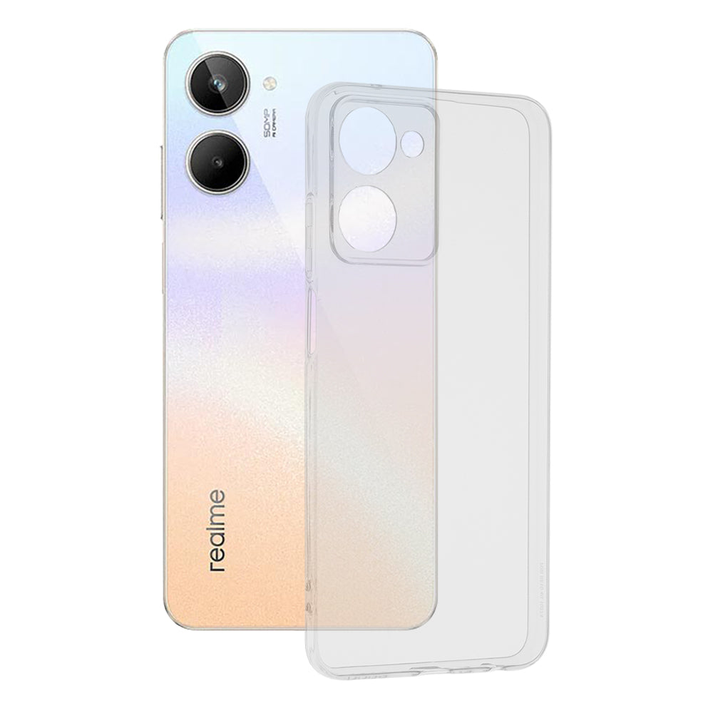 Husa de protectie Techsuit Clear Silicone compatibil cu Realme 10 4G, Transparent