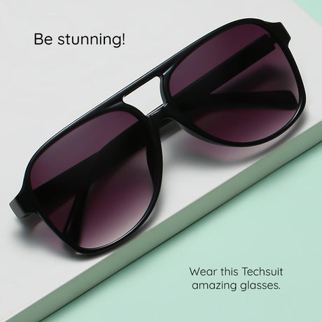 Ochelari de Soare Techsuit (98061), Policarbonat, Galben