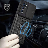 Husa de protectie Techsuit CamShield Series compatibil cu Oppo Reno6 5G, Negru