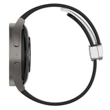 Curea smartwatch Techsuit Watchband 22mm (W011) compatibil cu Huawei Watch GT 2 (46mm)/GT 2 Pro/GT 3 Pro (46mm)/Ultimate, Xiaomi Watch S, Negru