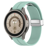 Curea smartwatch Techsuit Watchband 22mm (W011) compatibil cu Huawei Watch GT 2 (46mm)/GT 2 Pro/GT 3 Pro (46mm)/Ultimate, Xiaomi Watch S1, Teal Green
