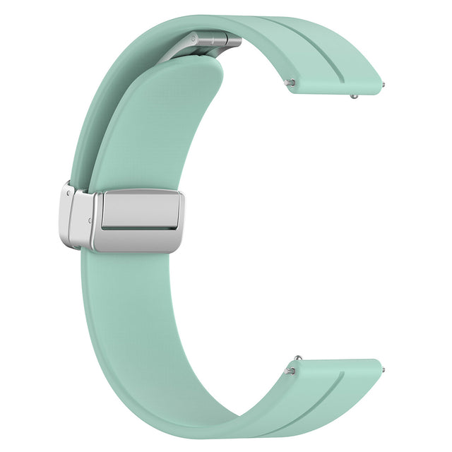 Curea smartwatch Techsuit Watchband 22mm (W011) compatibil cu Huawei Watch GT 2 (46mm)/GT 2 Pro/GT 3 Pro (46mm)/Ultimate, Xiaomi Watch S1, Teal Green