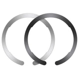 Suport ESR Adapter HaloLock (set de 2), Compatible with MagSafe, Universal Phone Ring for Samsung, iPhone, Negru /Silver