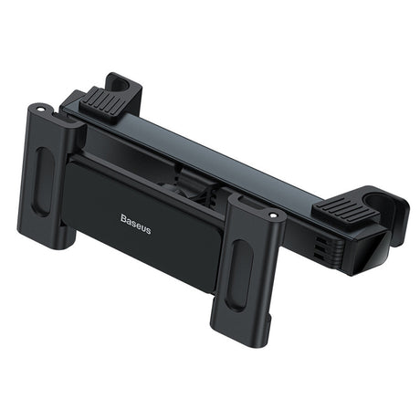 Suport Baseus JoyRide Pro (SUTQ000001), for Phone/Tablet, Headrest Installation, Silicone Pads, 360°, Foldable, Negru