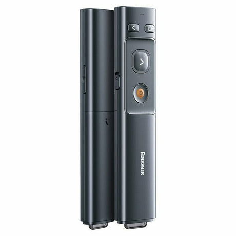 Gadget Baseus Wireless Laser Pointer (ACFYB-0G), with Remote Control Infrared System, for Windows/Mac, Magnet Design, Gri