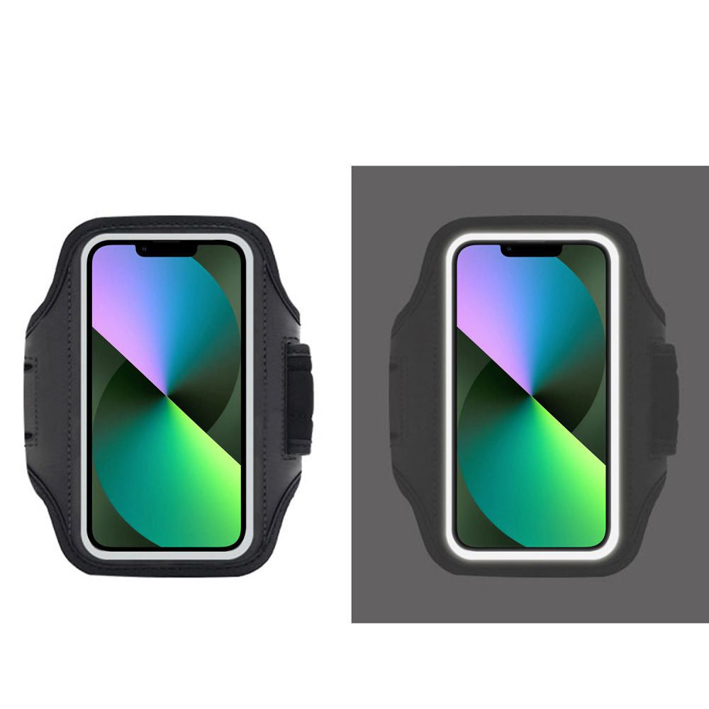Techsuit Sports Armband (TH20), with Velcro, for Phones, max 6.8", Roz