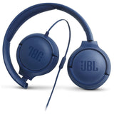 Casti On Ear JBL Tune 500, Cu fir, Blue (albastrtu) - NotebookGsm