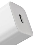Incarcator Baseus (TZCCSUP-L02), USB-C PD25W, Cablu inclus, Alb