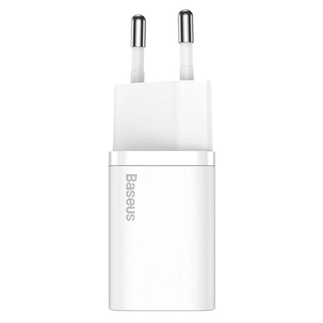 Incarcator Baseus (TZCCSUP-L02), USB-C PD25W, Cablu inclus, Alb
