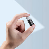 Adaptor Baseus OTG (ZJJQ000101), USB 3.1 la Type-C, Negru