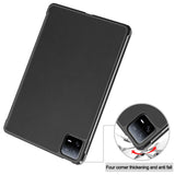 Husa de protectie tableta Techsuit FoldPro compatibil cu Xiaomi Pad 6 / Pad 6 Pro, Negru