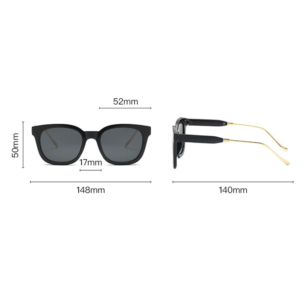 Techsuit Sunglasses Polarised (2050), for Women with UV Protection, Metal and PC, Maro