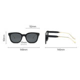 Techsuit Sunglasses Polarised (2050), for Women with UV Protection, Metal and PC, Maro