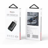 Adaptor Yesido Wireless Aux Car Receiver (YAU40), Handsfree Call, HD Sound Quality, Negru