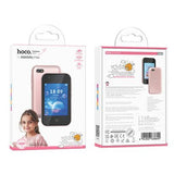 Telefon mobil pentru copii Hoco Y102, card Nano 2G, 2,8" 800mAh, cu camera