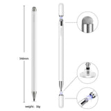 Stylus Yesido ST02, Pasiv, Capacitiv, Alb