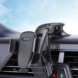 Suport Yesido (C130), Gravity Grip for Dashboard, Adjustable Suction Cup Holder, Negru
