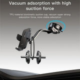 Suport Yesido (C172), for Windshield and Dashboard, 360 degree rotation, Negru