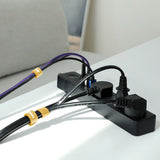 Gadget Baseus Cable Organizer (ACMGT-F01), 3M Velcro Adhesive Tape, Extra Strong, 3meters, Width 14mm, Indoor/Outdoor Use, Negru