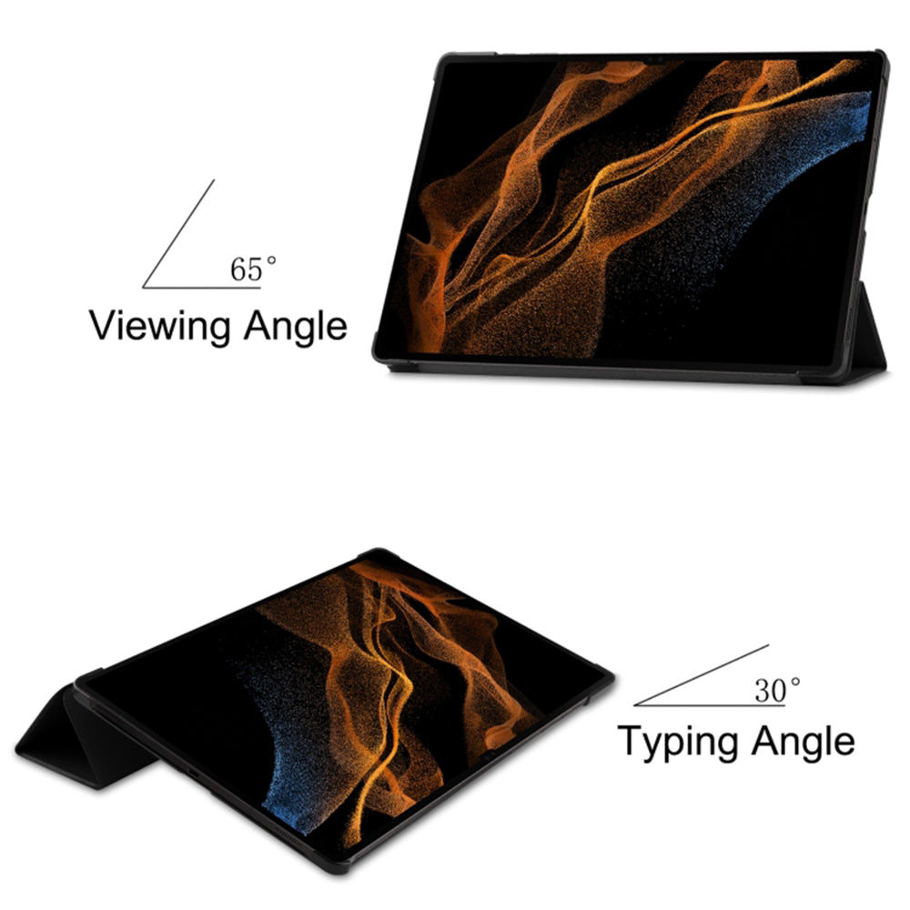 Husa de protectie tableta Techsuit FoldPro compatibil cu Samsung Galaxy Tab S9 Plus / S9 FE Plus / S10 Plus, Negru